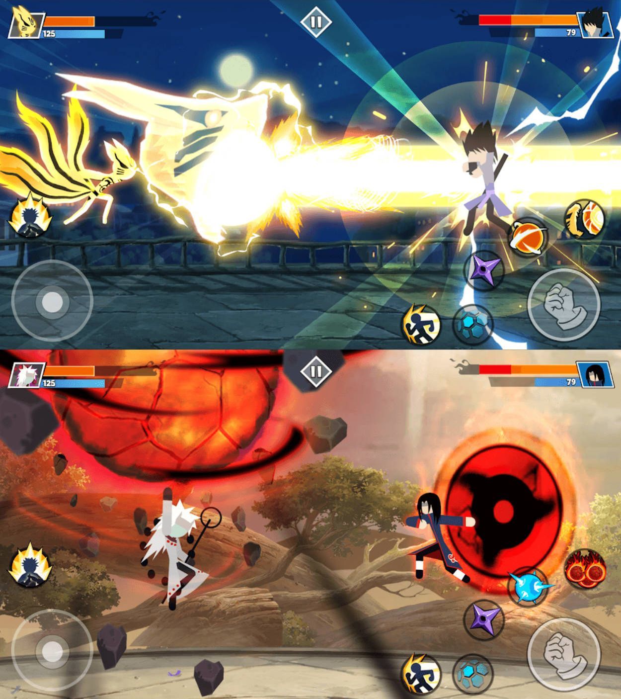 安卓火柴忍者格斗 v7.0(无限金钱，菜单)-大侠资源网